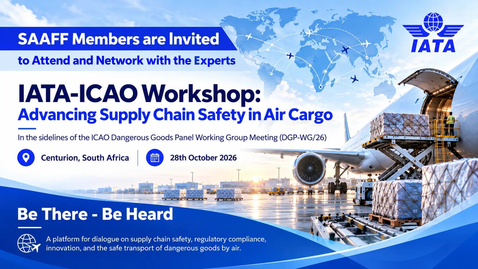 Featured Image for “IATA – ICAO Workshop: Advancing Supply Chain Safety in Air Cargo”